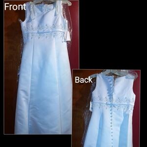 David's Bridal Flower Dress